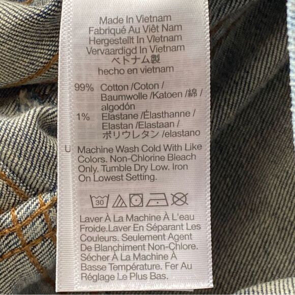 Madewell Mather Wash Mid-Rise Kick Out Crop Jeans Size 26 - Picture 12 of 16